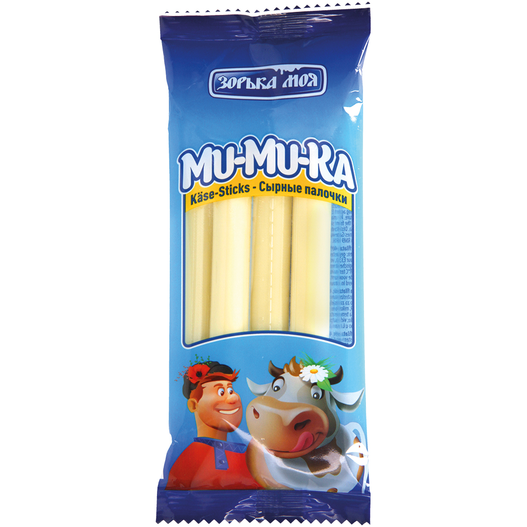 Сырные палочки "Mu mu ka", 40% жира в сухом веществе
