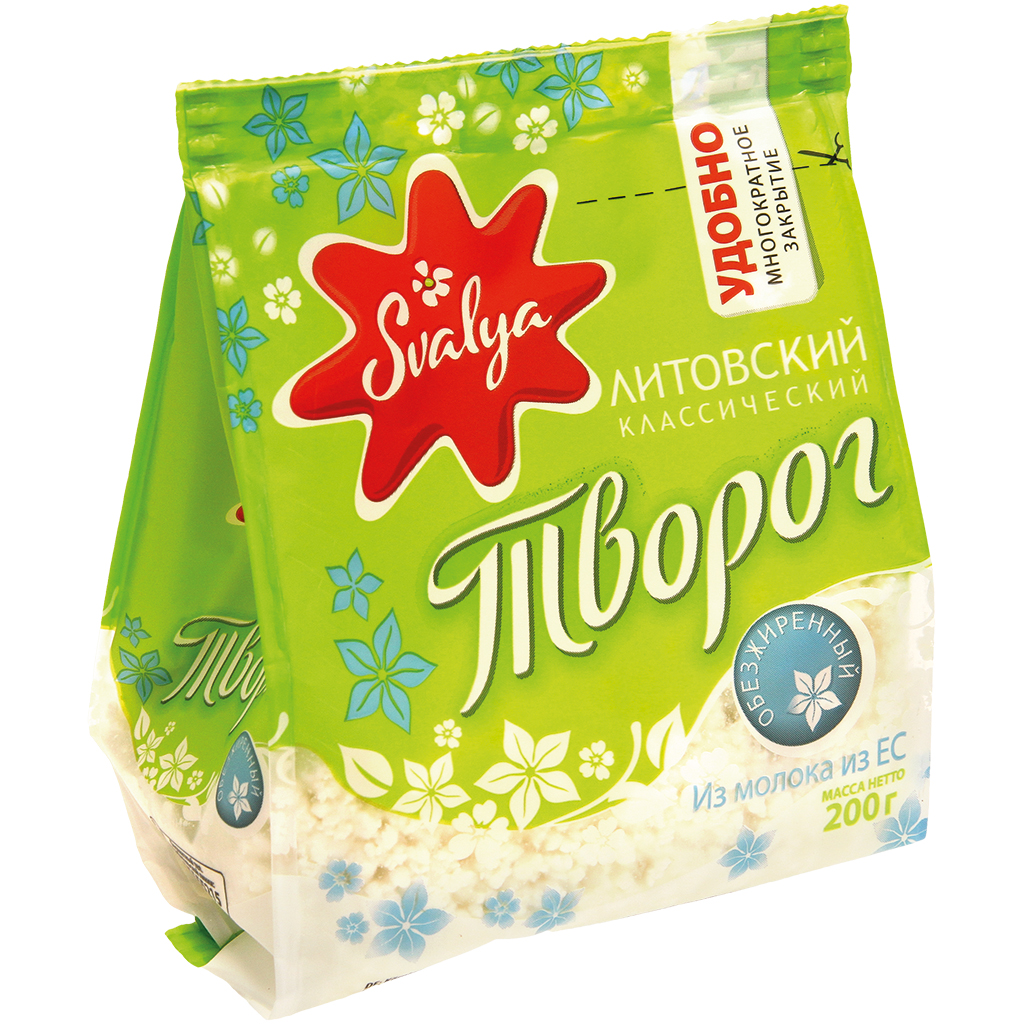 Творог обезжиренный, 0,5% жирности