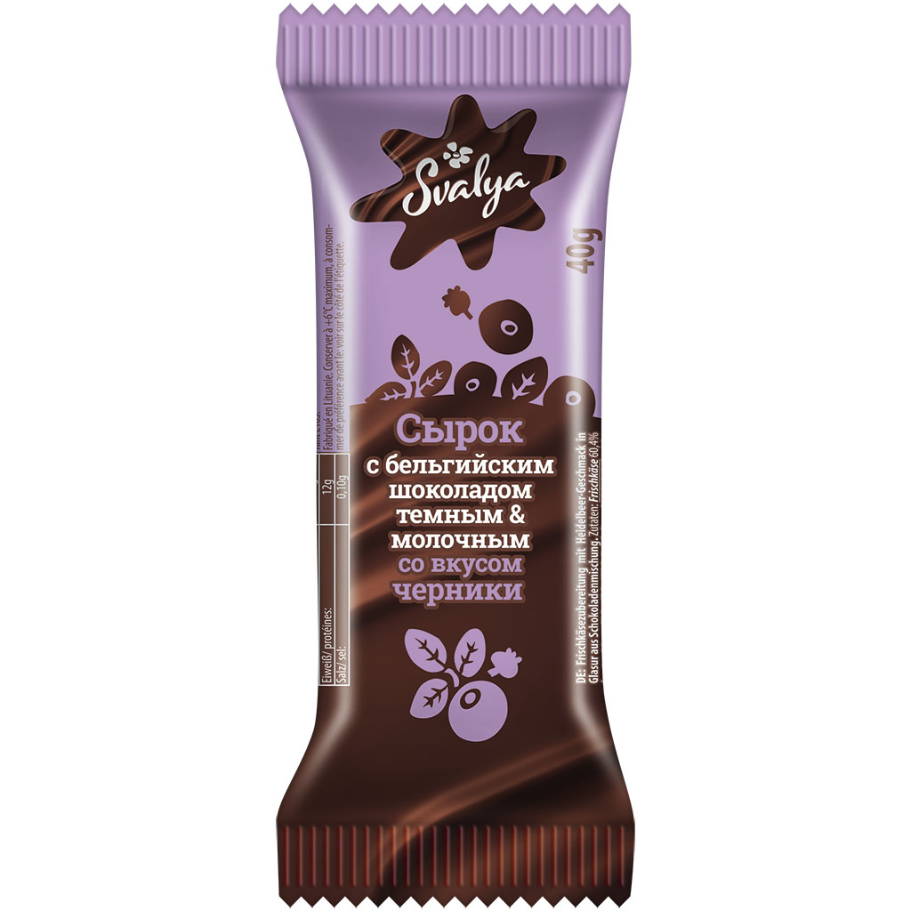 Cырок творожный глазированный в бельгийском шоколаде cо вкус