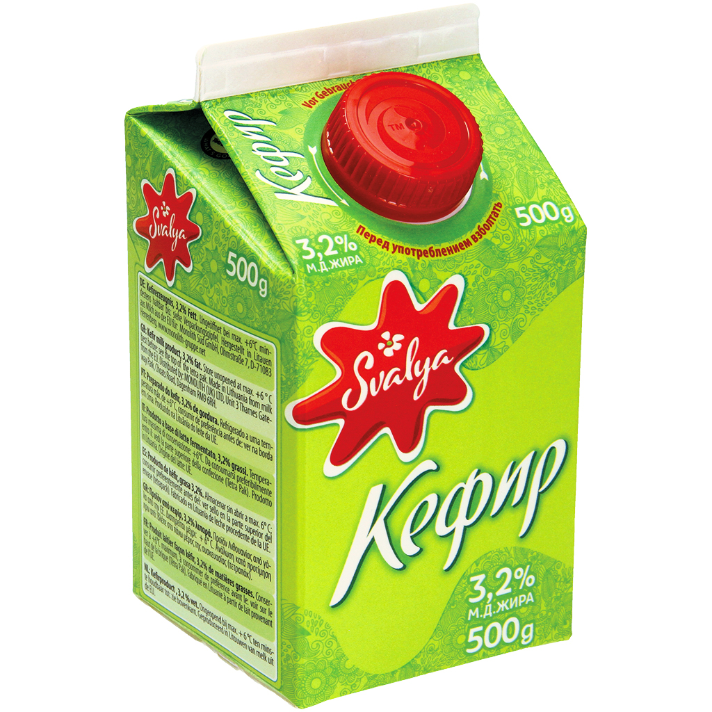 Кефир "Svalya", массовая доля жира 3,2%