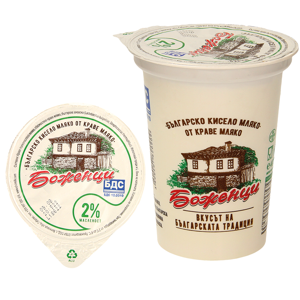 Yoghurtproduct "Bozhentsi" 2,0% vet
