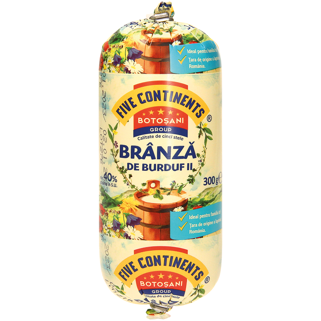 Традиционный румынский сыр "Branza de Burduf" из сыра, изгот