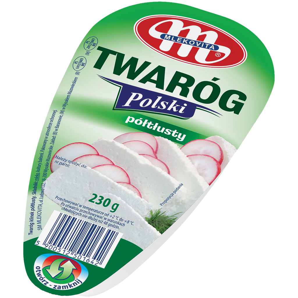"Twarog Polski" творог, 15% жирности в сухом веществе