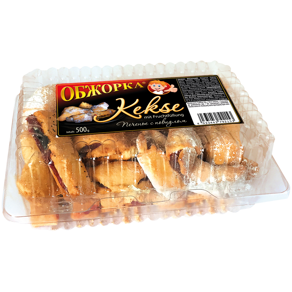 Koekjes met fruitvulling "Obzhorka"