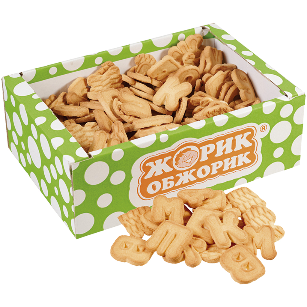 "Zhorik- obzhorik" Koekjes "Bukvy"