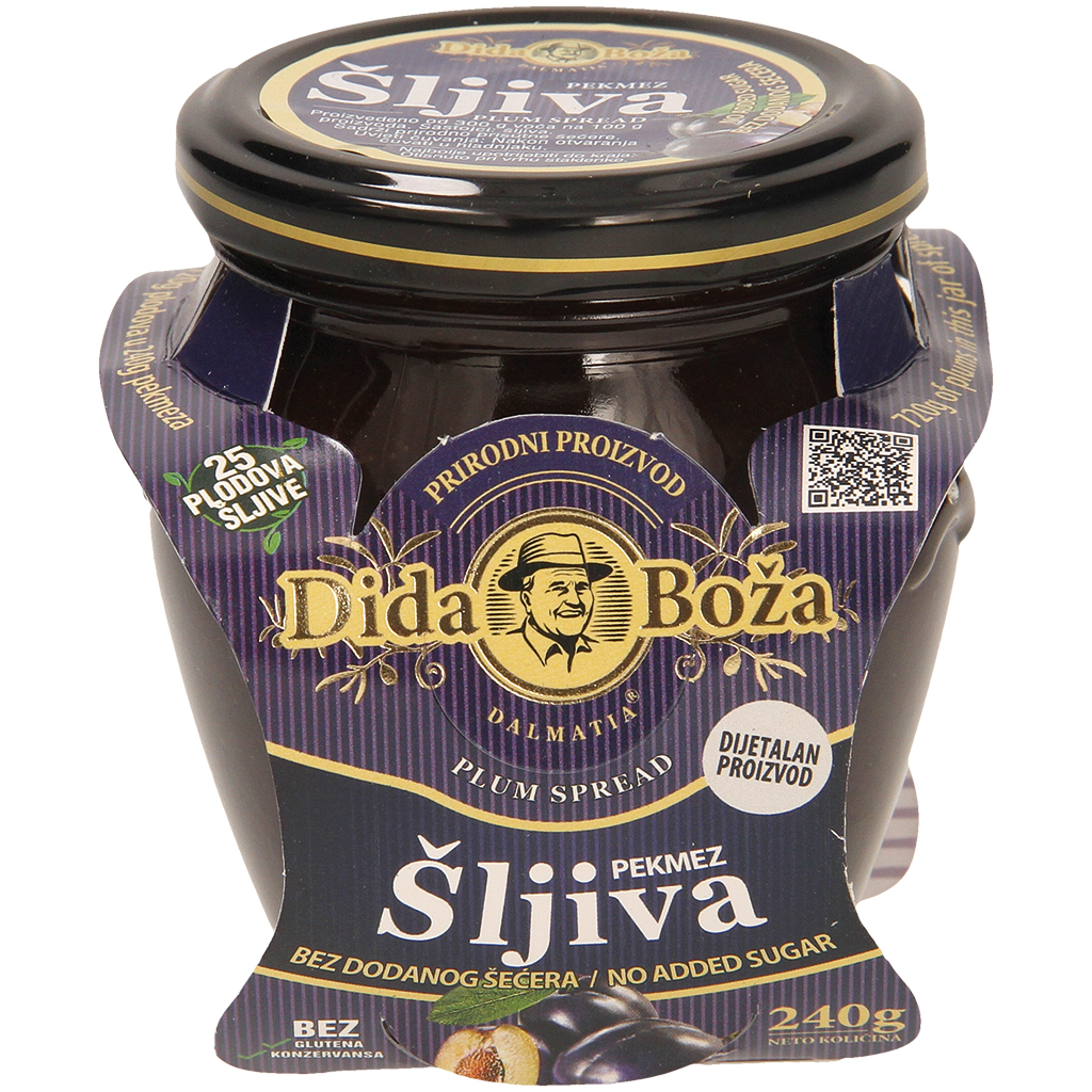 Сливовый джем без добавления сахара