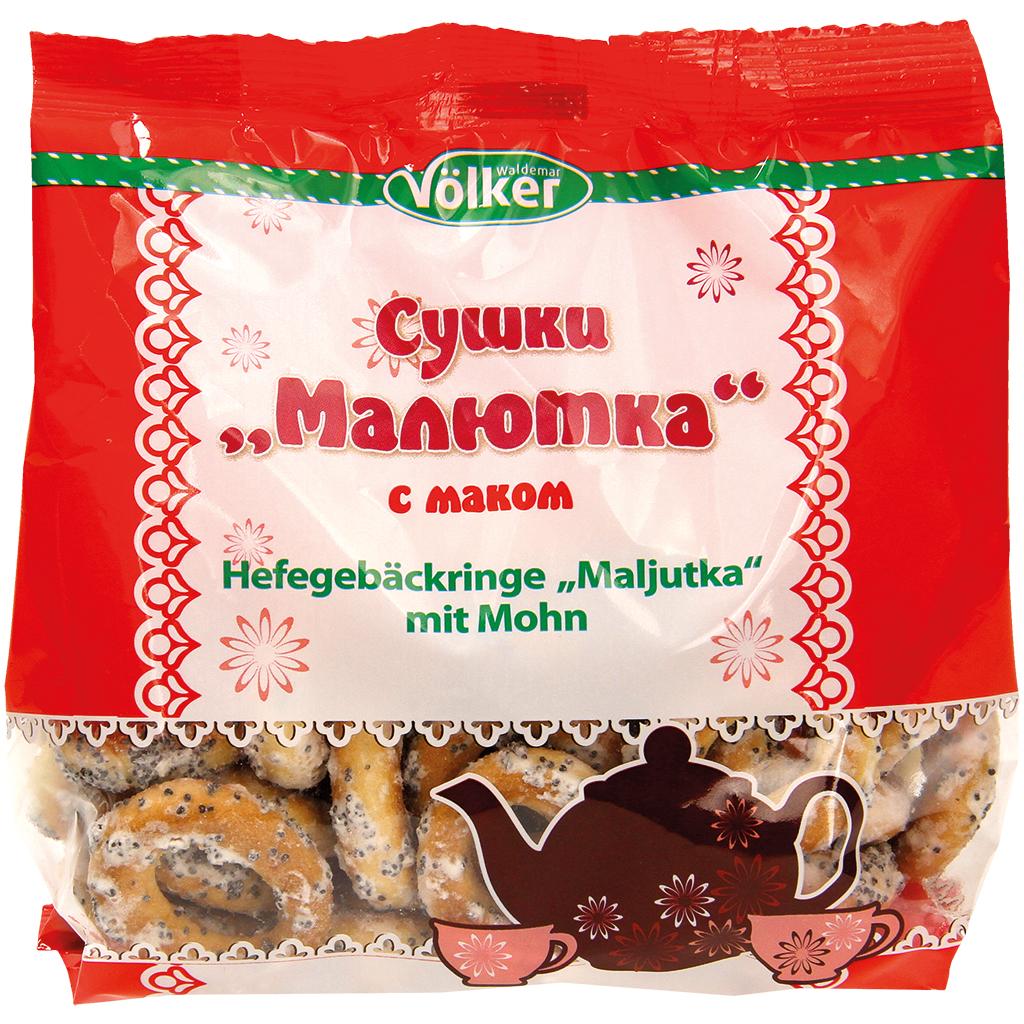 Sushki met maanzaad geglazuurd