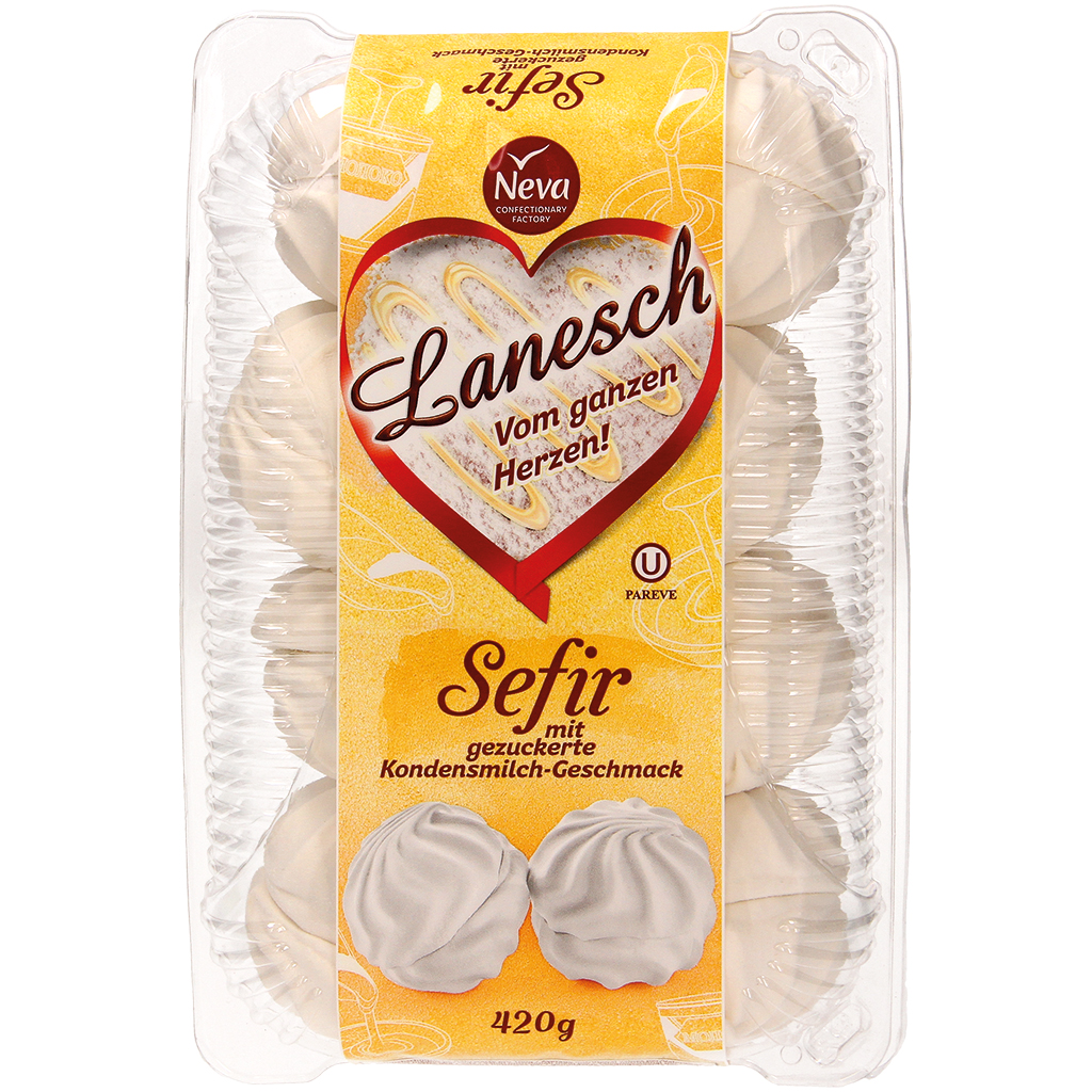 Lanesch Zefir met gecondenseerde melk