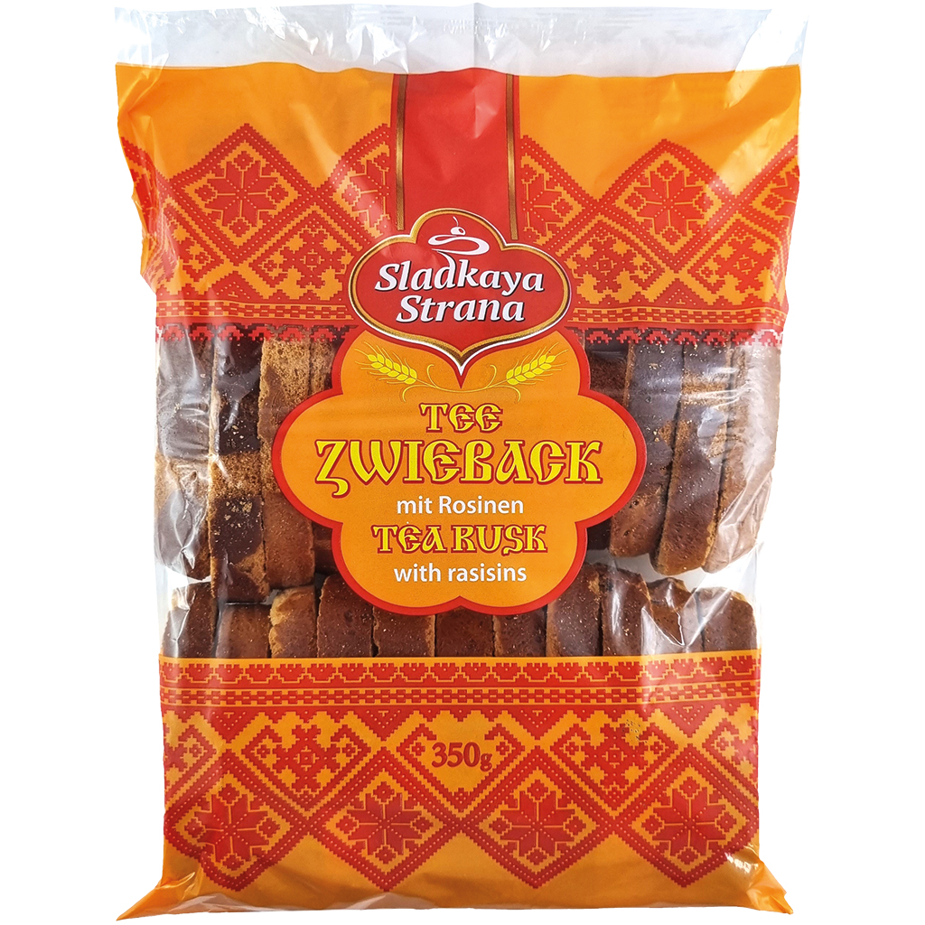 Сухари с изюмом "Чайные"
