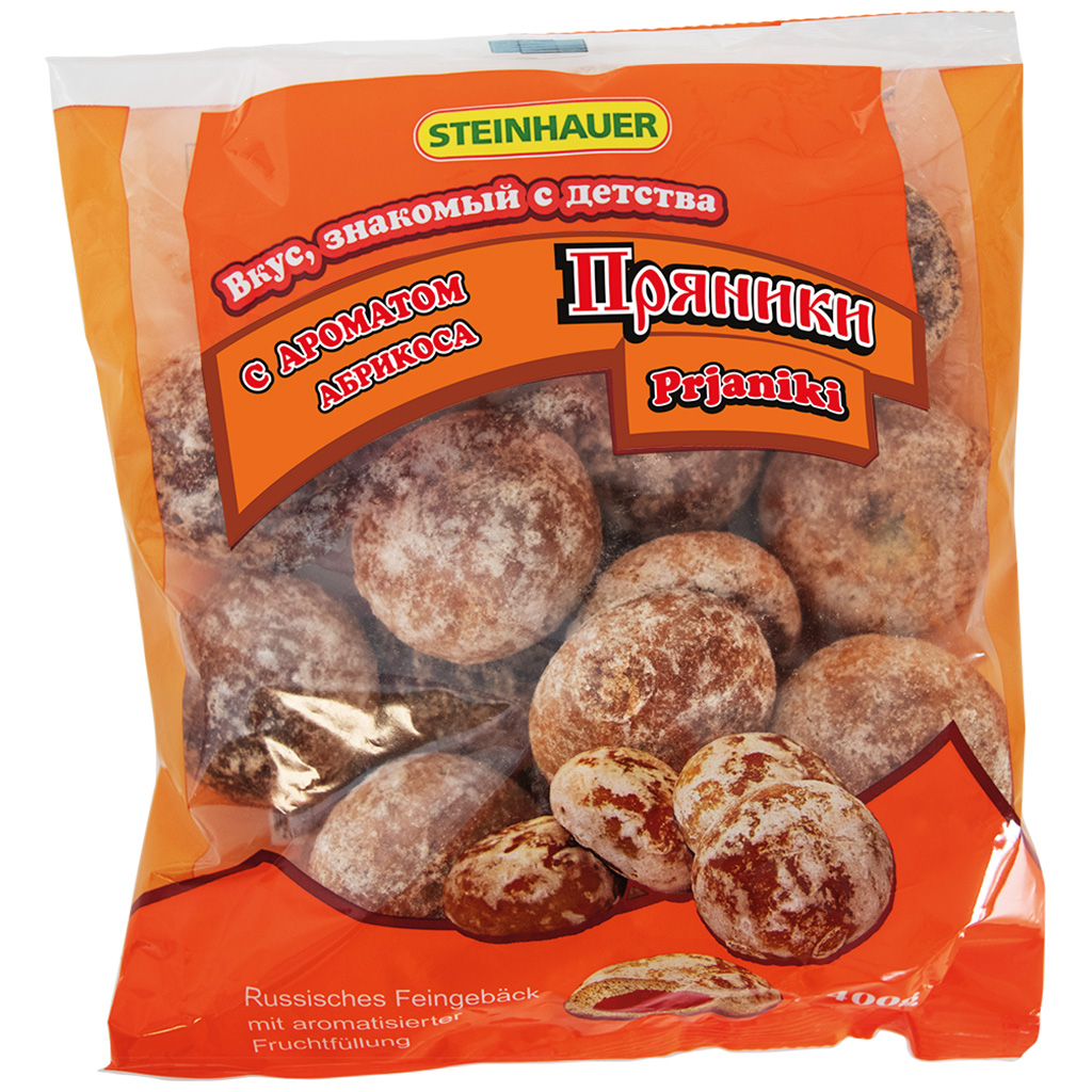 Русские Пряники "Фруктовый сад" с ароматом абрикоса