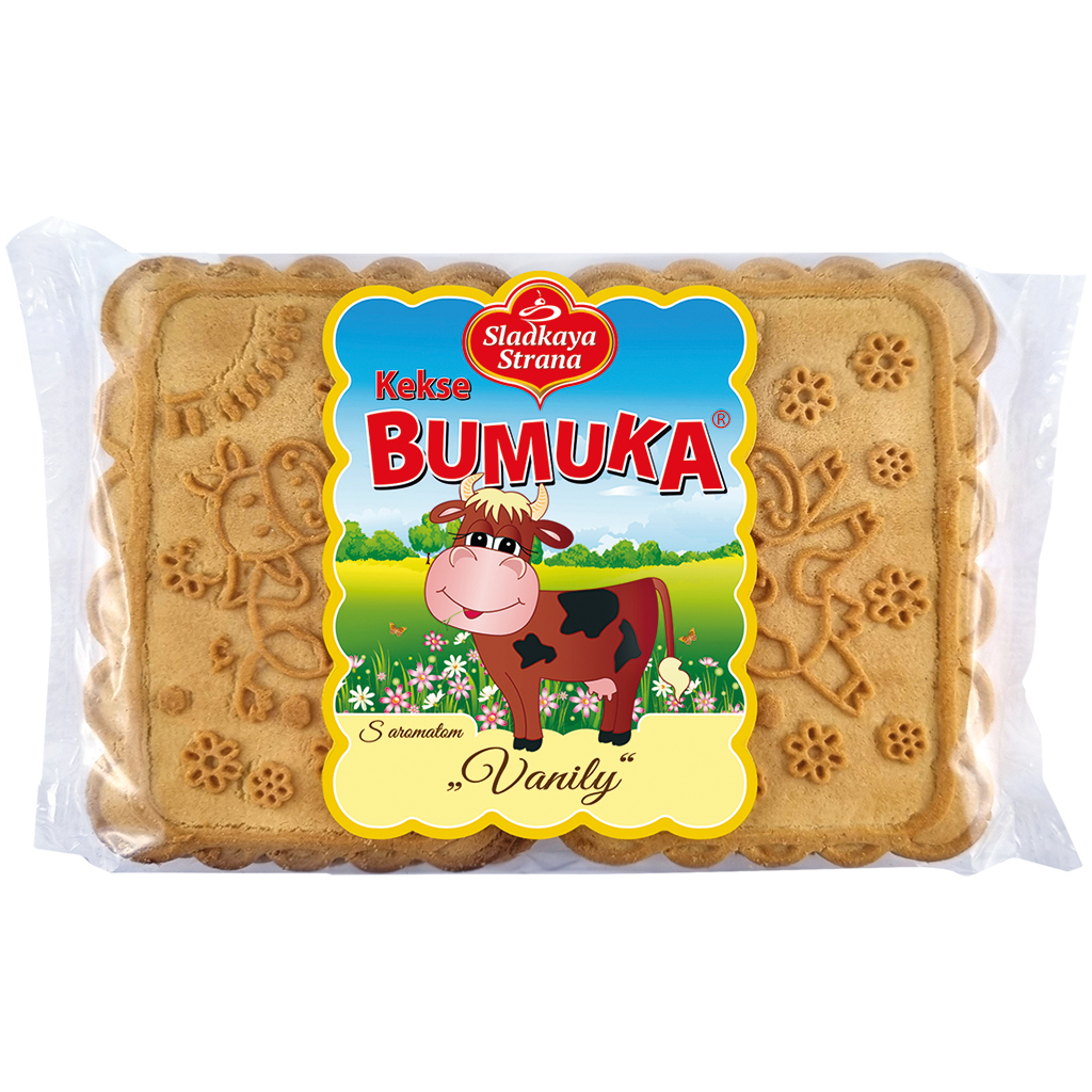 Koekjes "Bumuka sacharnoe" met vanillesmaak