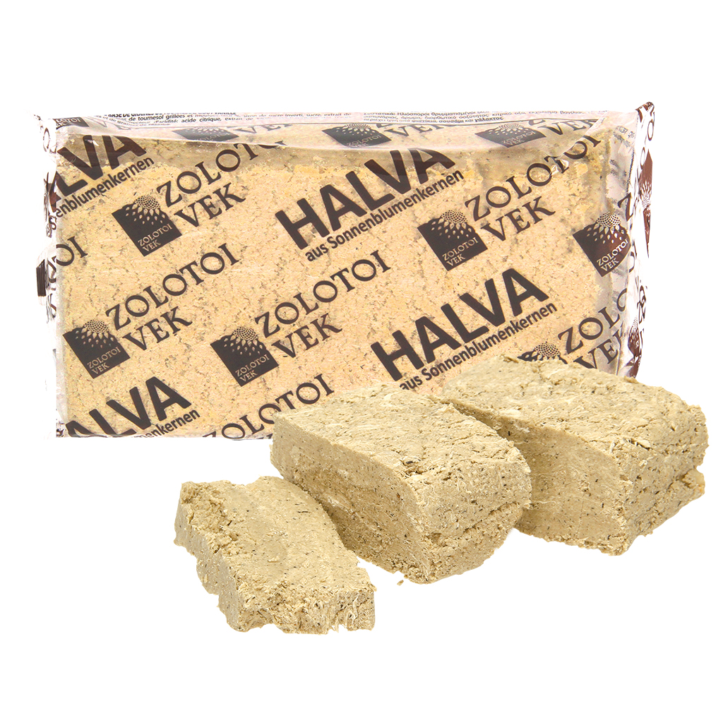 Halva van zonnebloempitten met vanillesmaak