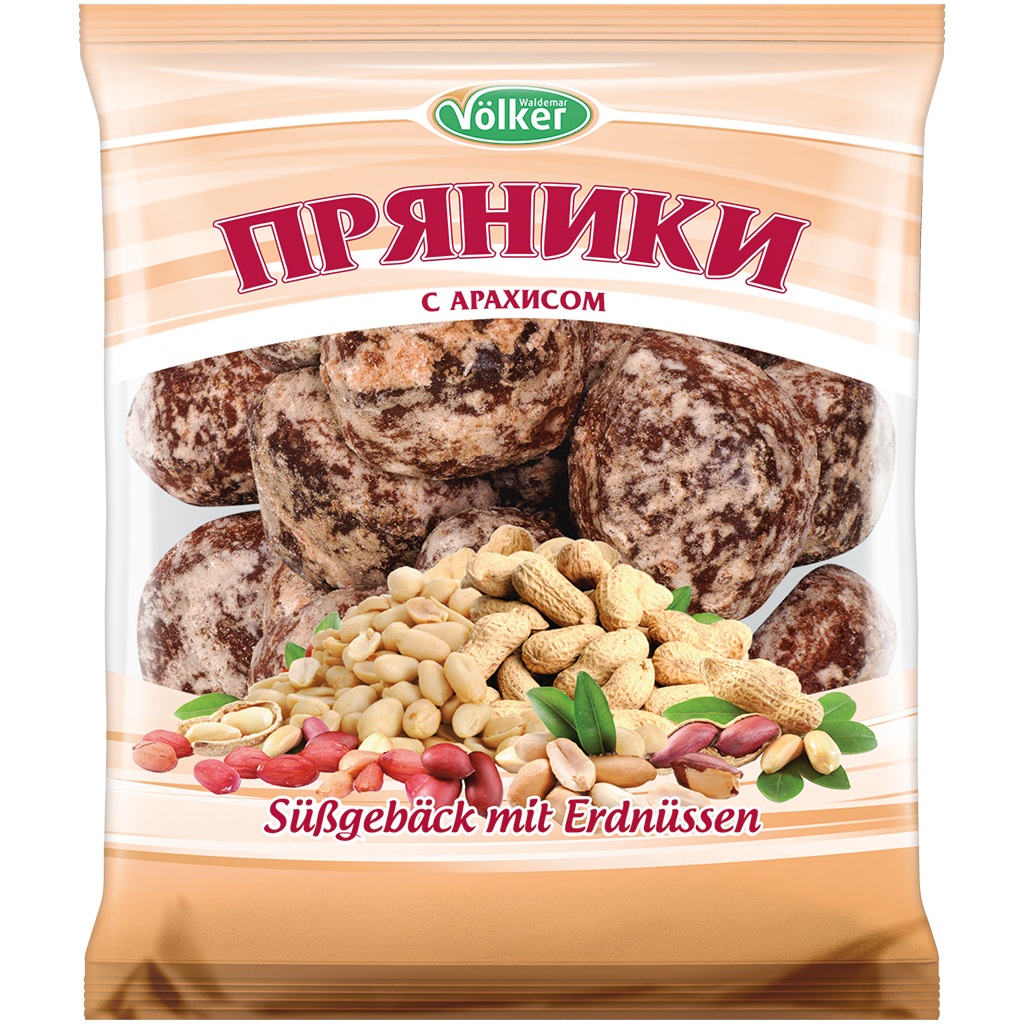 Пряники "Орeховыe" с арахисом