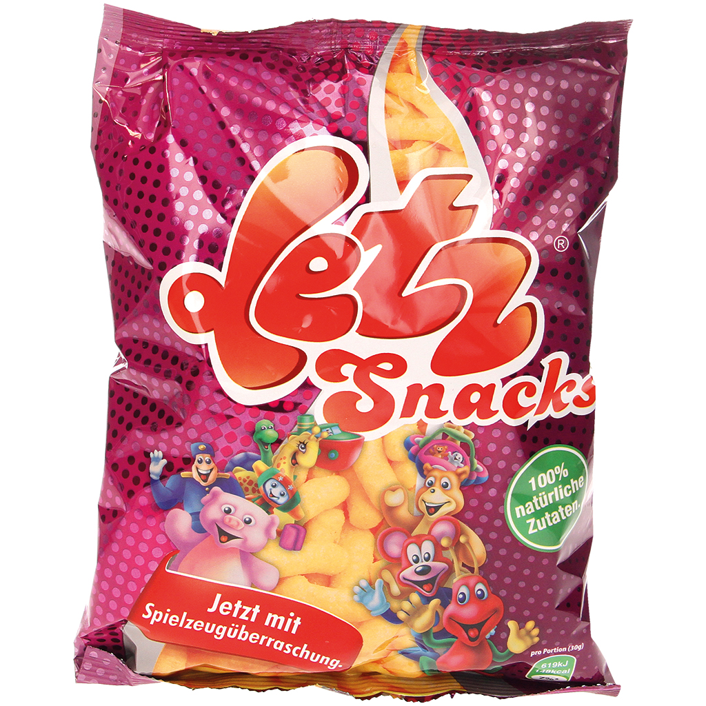 Maïsflips "Pufuleti Letz Snacks" met verrassing