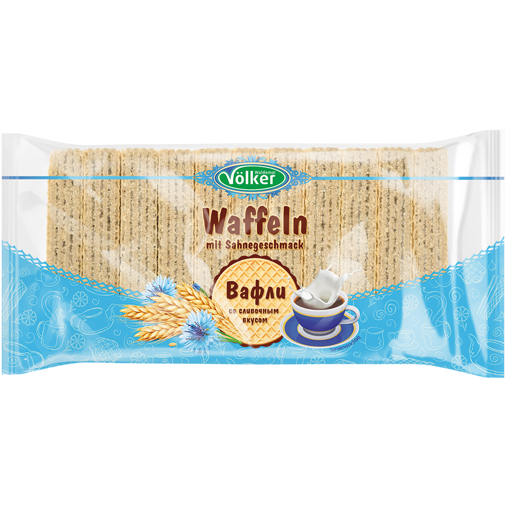 Wafels met 71% roomvulling met roomsmaken