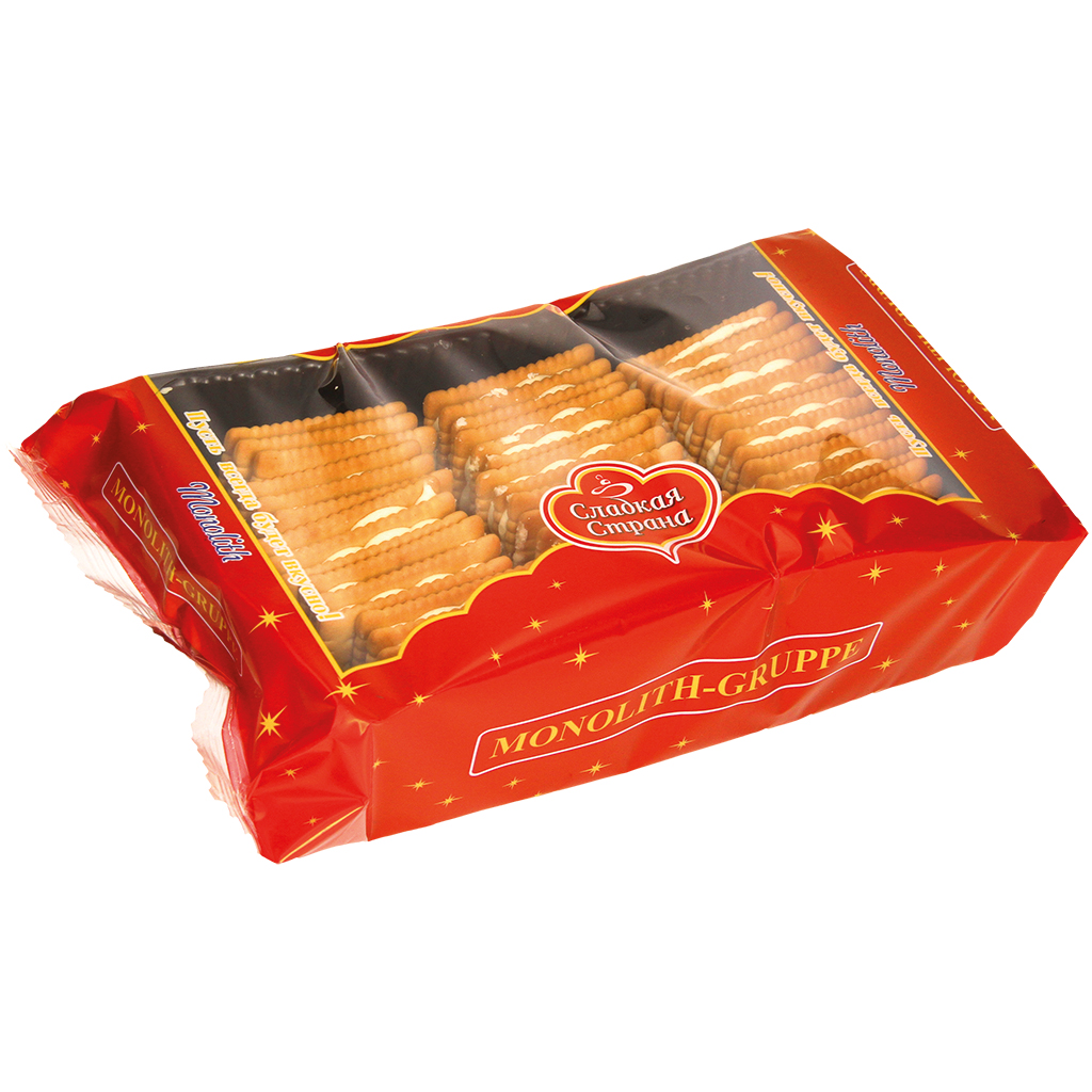 Печенье с начинкой словоч. и лимон.вкусом