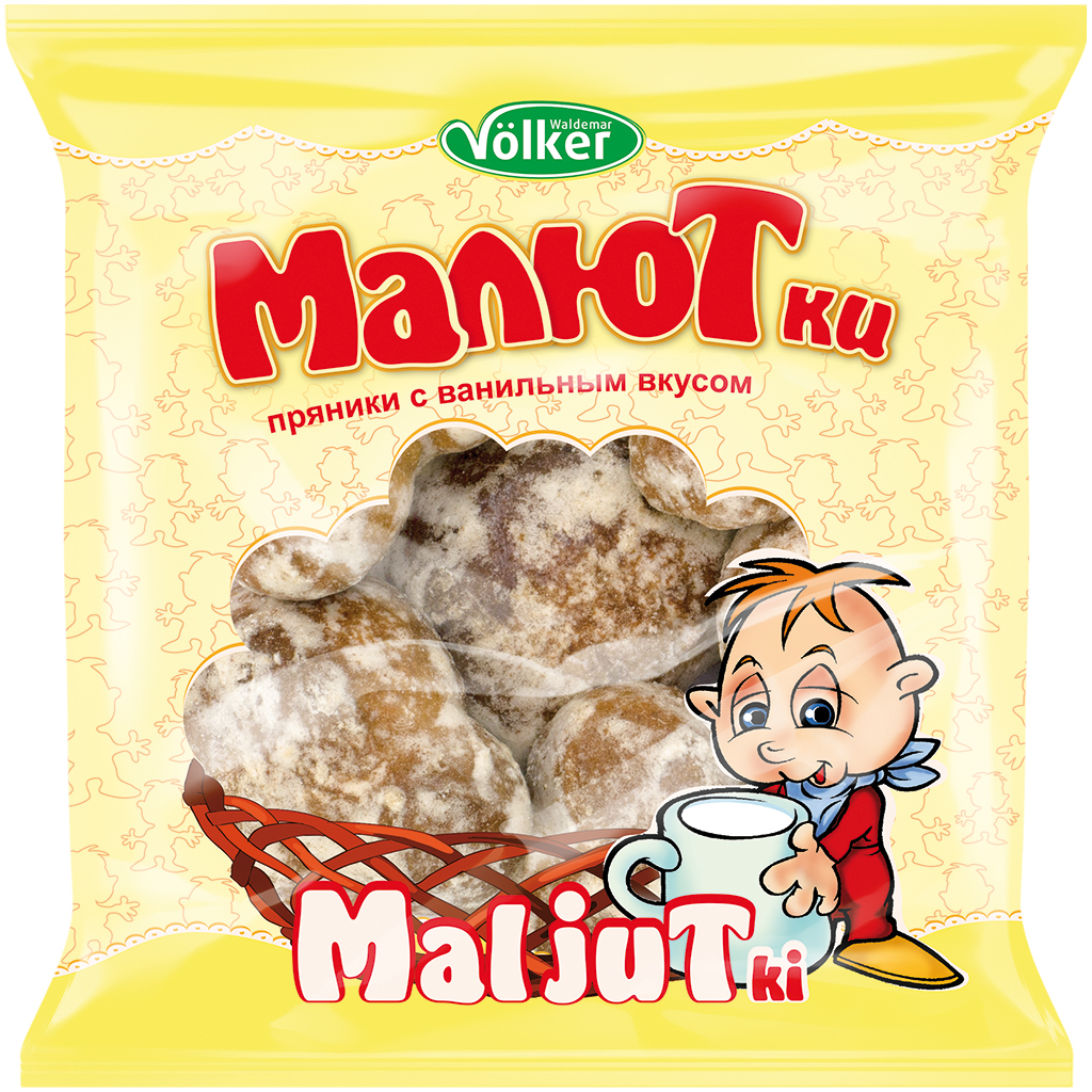 Zoet gebak "Prjaniki-Malyutki" met vanillesmaak