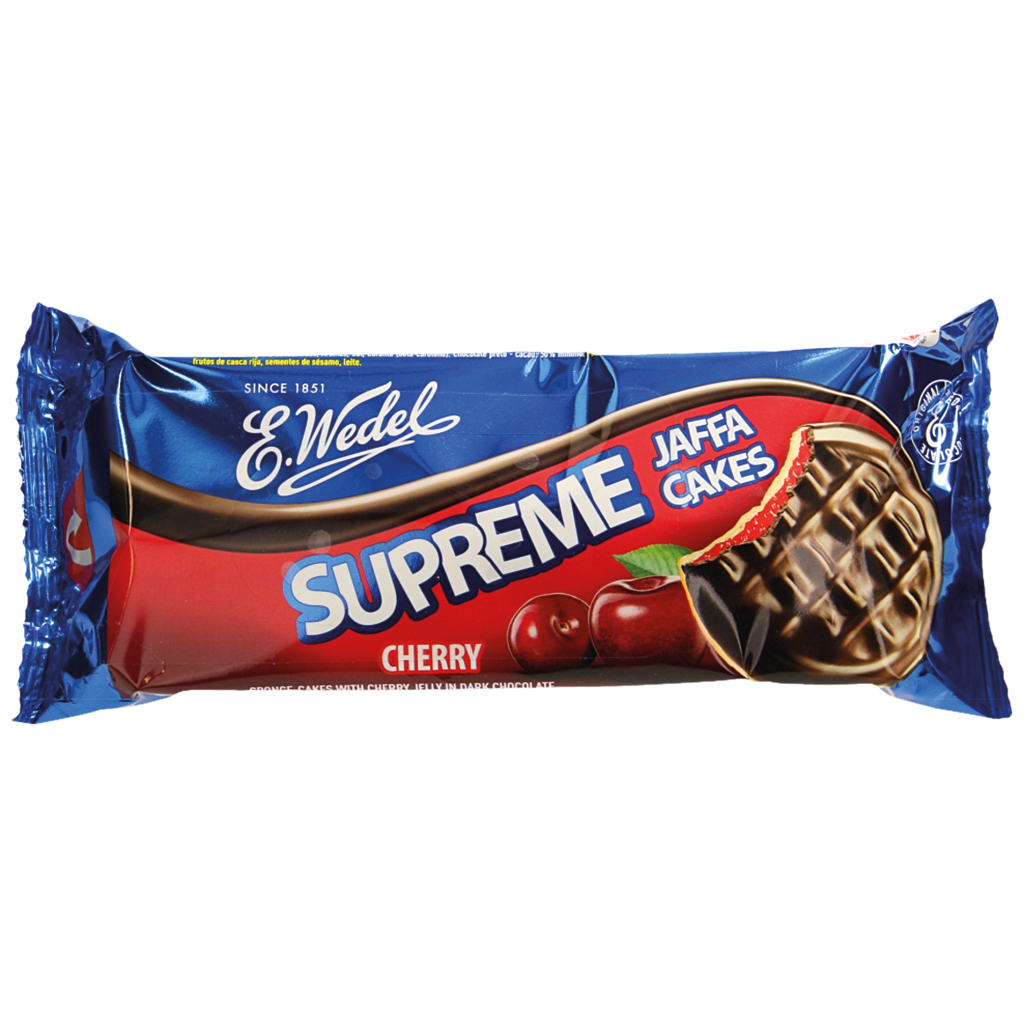 WEDEL eiervormige koekjes met kersengeld-vulling