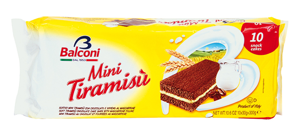 Balconi - Kleine roerkoekjes "Mini Tiramisú".