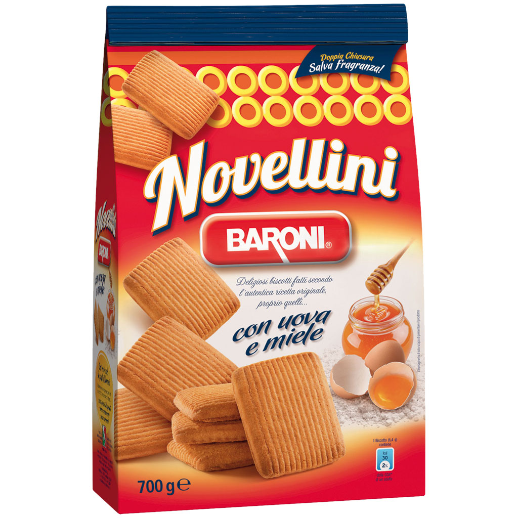Mürbedeegkoekjes "Novellini" met Honing