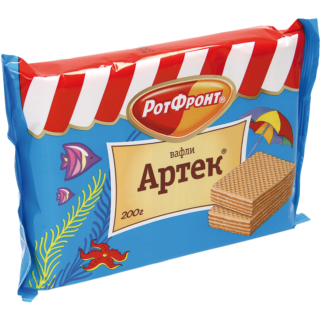 Wafelreep met 75% roomvulling met vanille-chocoladesmaak