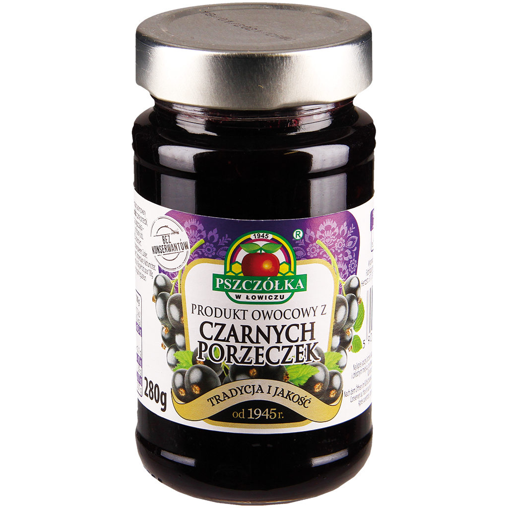 Fruitspread - Zwarte bessen. Gepasteuriseerd.