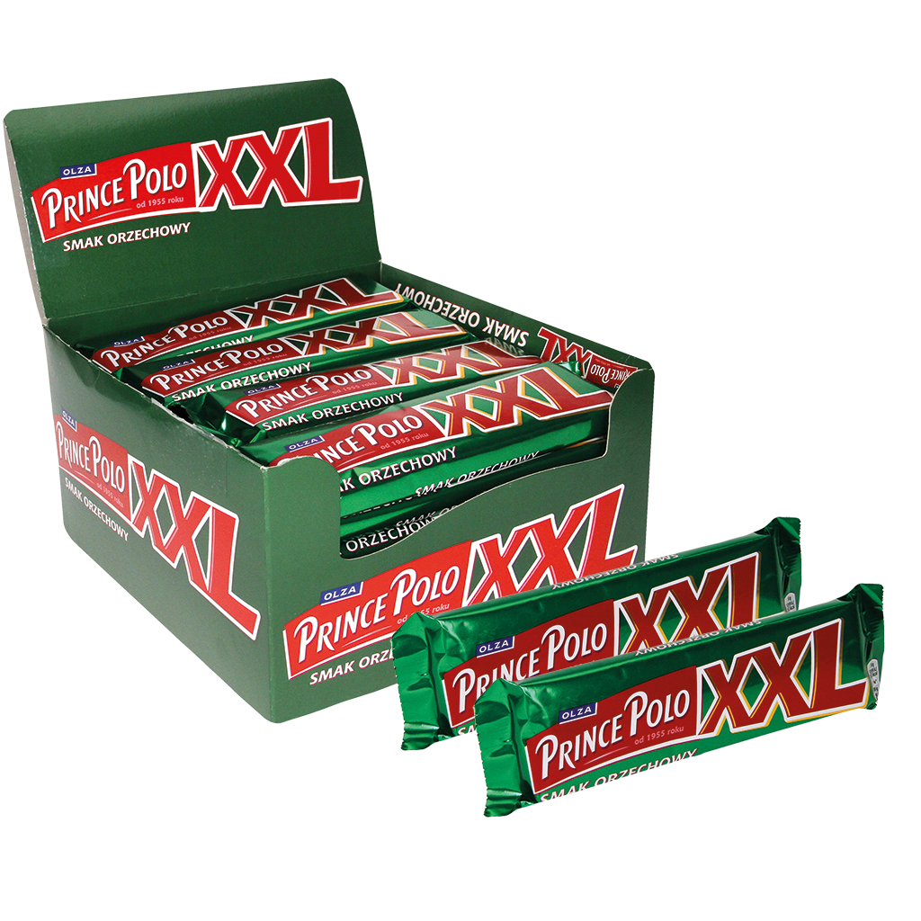 Вафельный батончик "Prince Polo XXL" с начинкой со вкусом фу