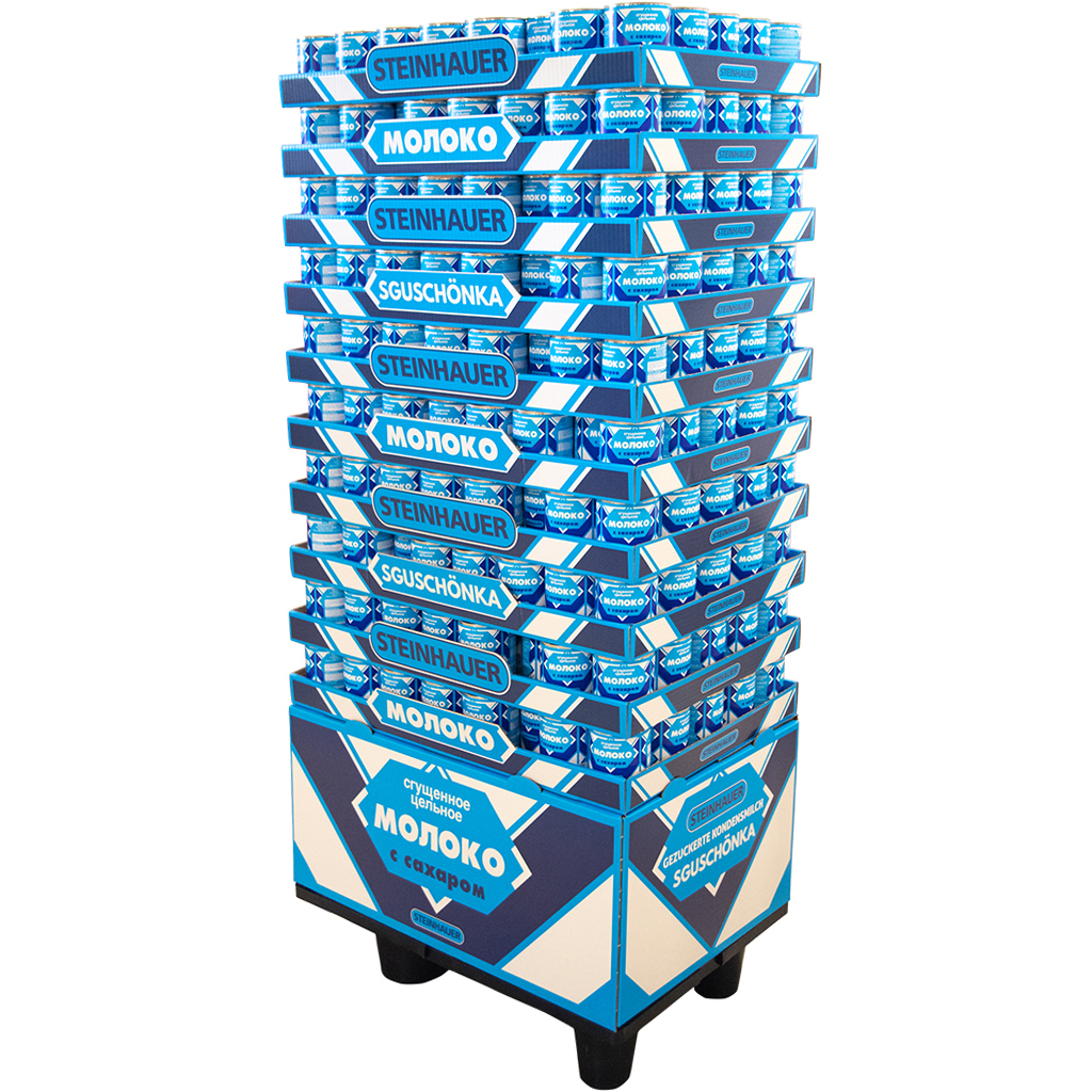 Gezoete gecondenseerde melk "Sguschönka" 8% vet Palette/D-8%