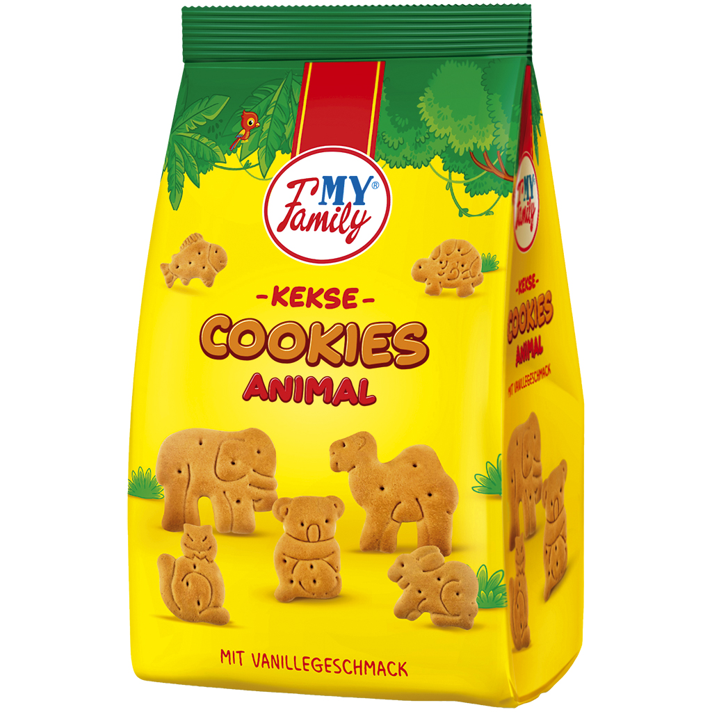 Koekjes "Dier" met vanillesmaak