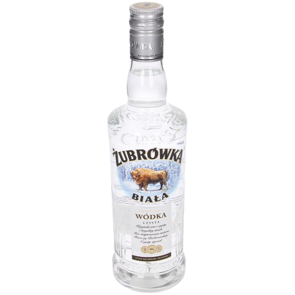 WODKA ZUBROWKA BIALA 40% 500ML
