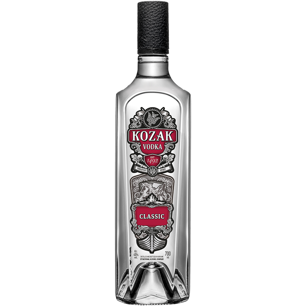 Водка "Козак" 40% алк.