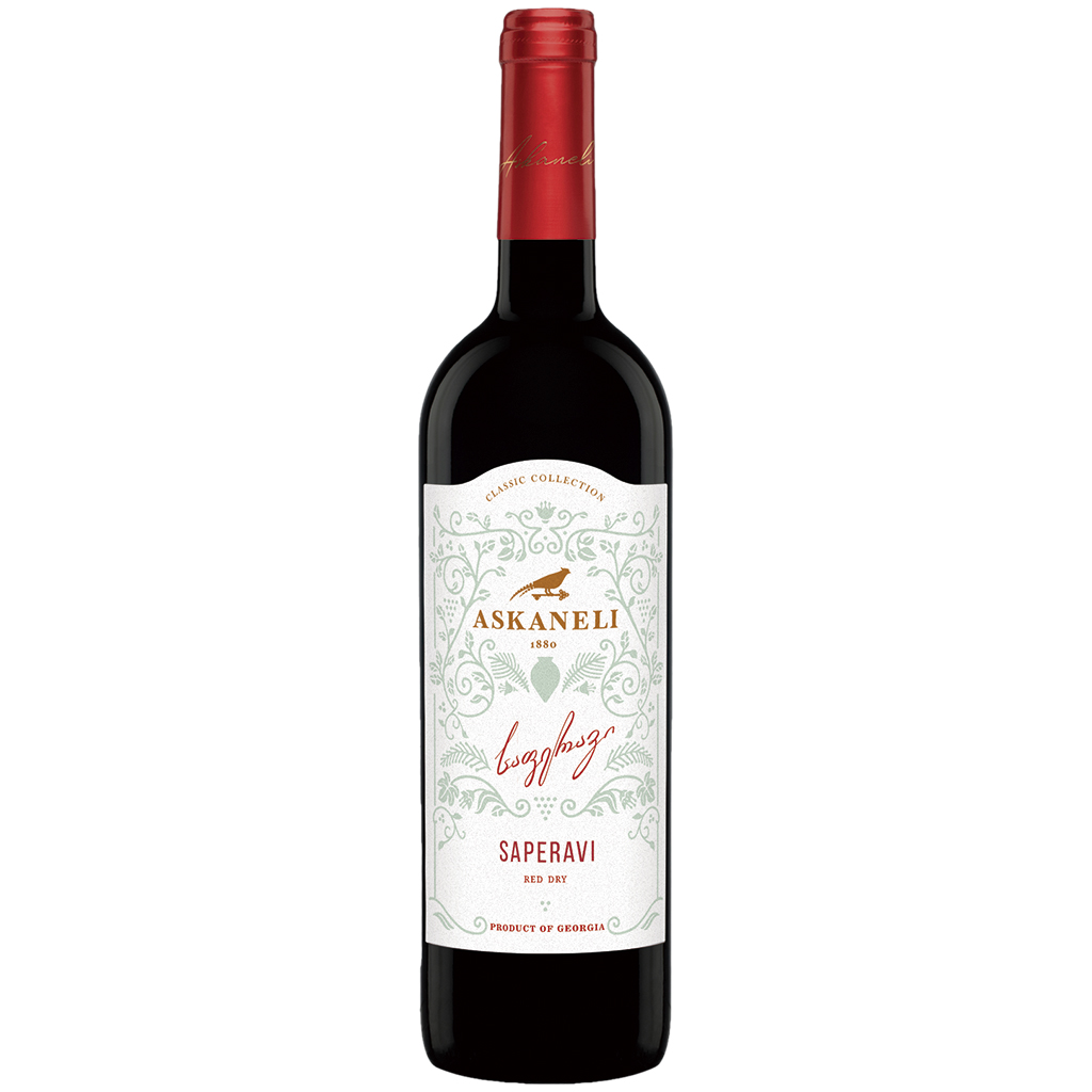 "Saperavi" Грузинское красное сухое вино, 13% алк.