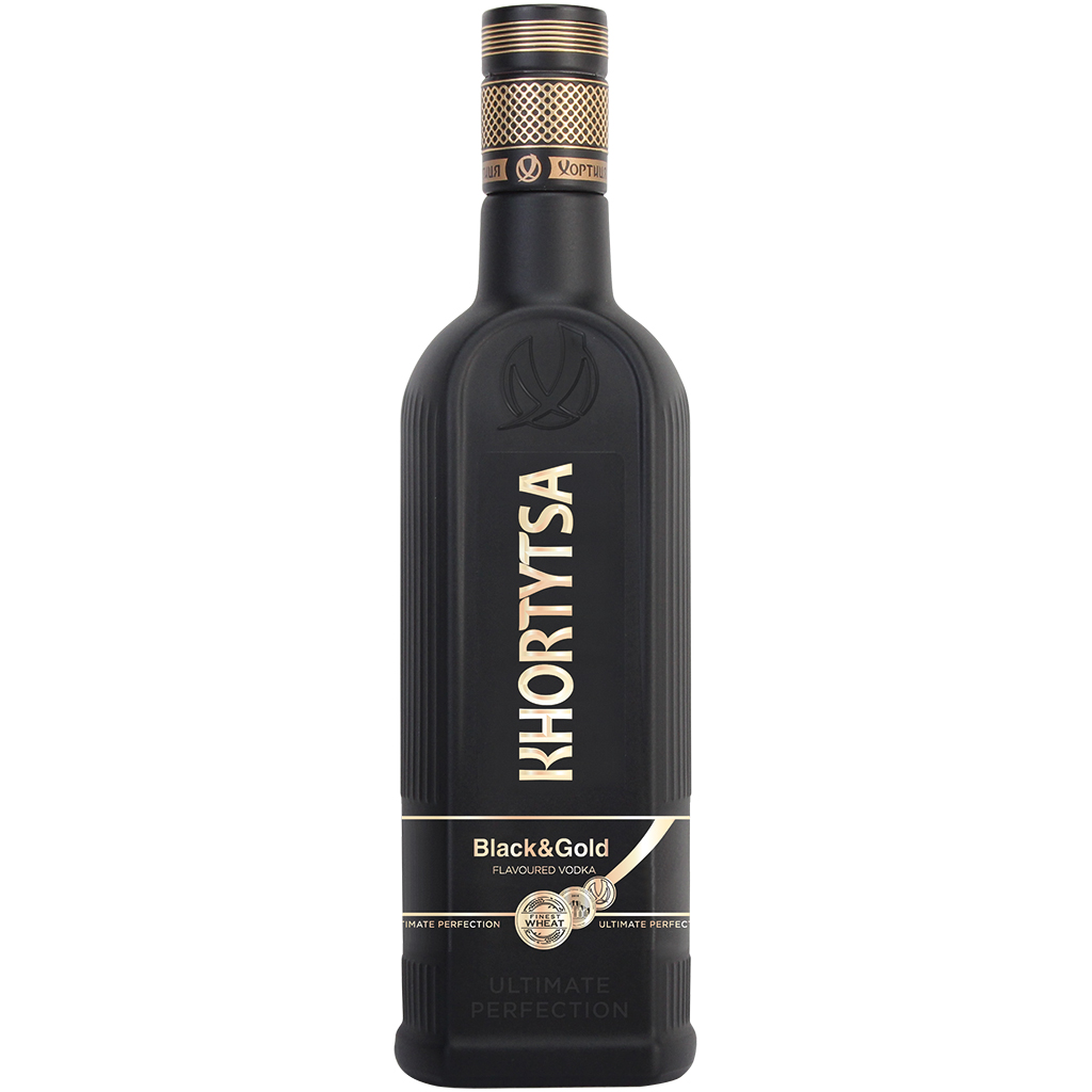 Водка Харизма "Black & Gold" 40% алк.