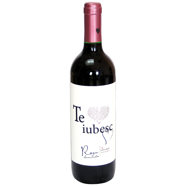 Красное вино "Regas-Te iubesc mult" 12% алк.