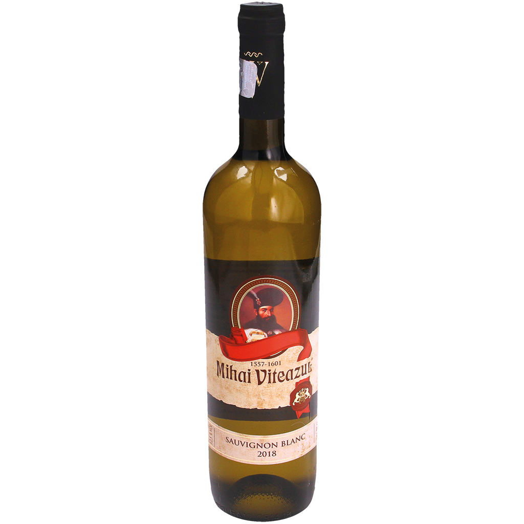 Witte wijn uit Roemenië "Mihai Viteazul-Sauvignon Blanc"