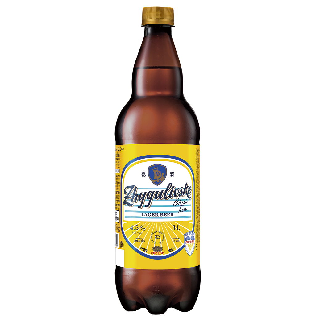 Bier "Zhygulivske" licht, 4,5% vol.