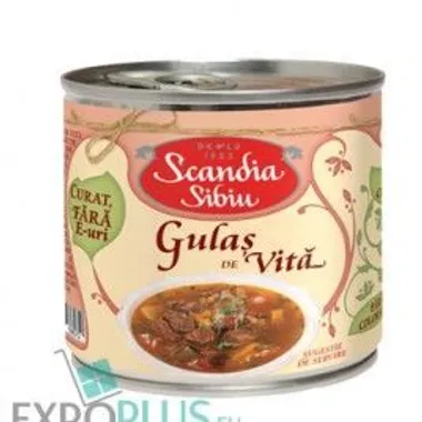 SCANDIA SIBIU GULASZ DE VITA 6X400G
