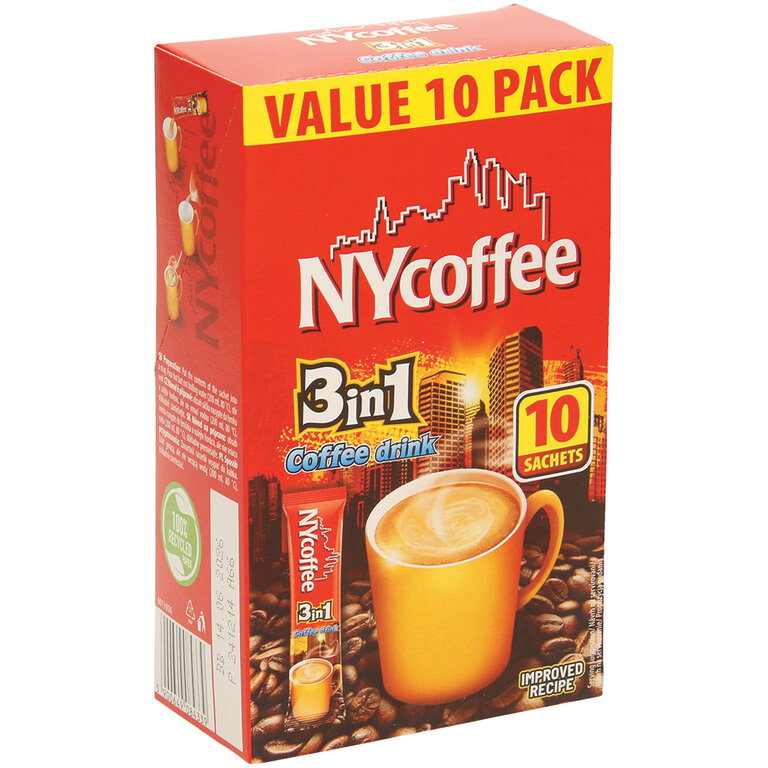 NYcoffee 3in1 koffiedrink - Gearomatiseerd drinkpoeder