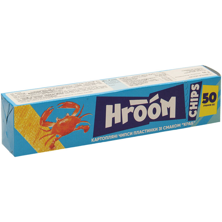 Hroom - Koekjes met krabsmaak
