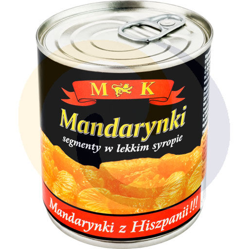 Spaanse mandarijnpartjes op siroop 312g m&k