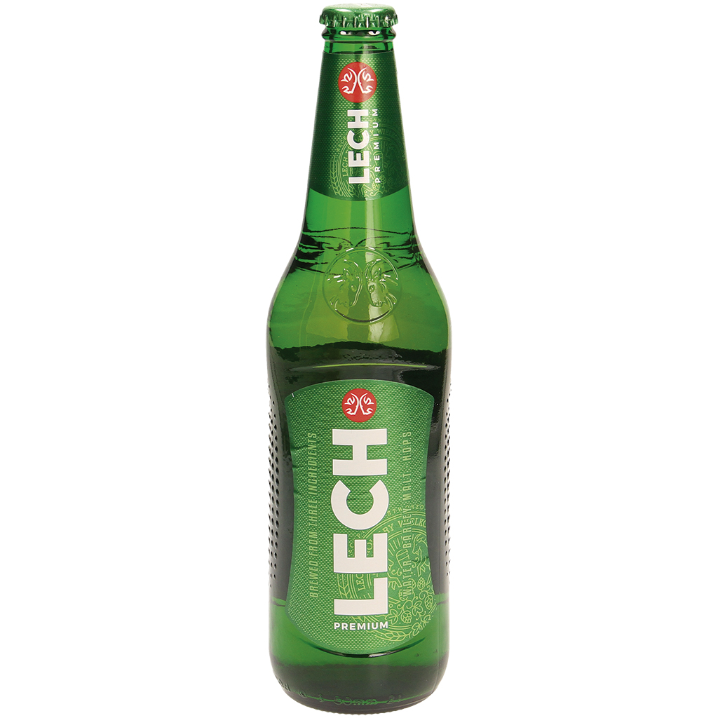 Bier "Lech Premium" licht 5% vol.