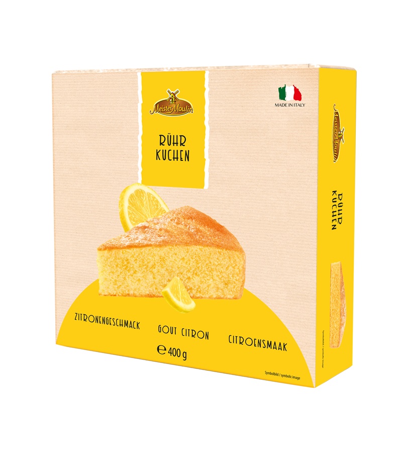 Luchtige citroencake 400g