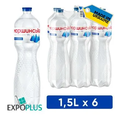 MORSHYNSKA NATURAL MINERAL WATERCARBONATED (6X1.5L)