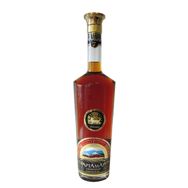 Armeense brandy "Artamat", 7 jaar oud 40% vol.