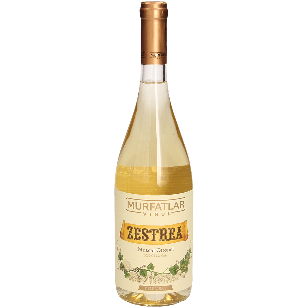 Murfatlar Zestrea Muscat Ottonel Wijn uit Roemenië, wit