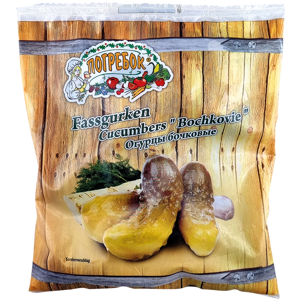 "POGREBOK" Огурцы бочковые