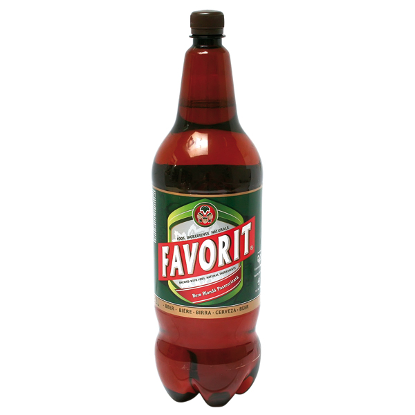 Tapsbier "Favorit" 4,0% vol. Plato 8%.