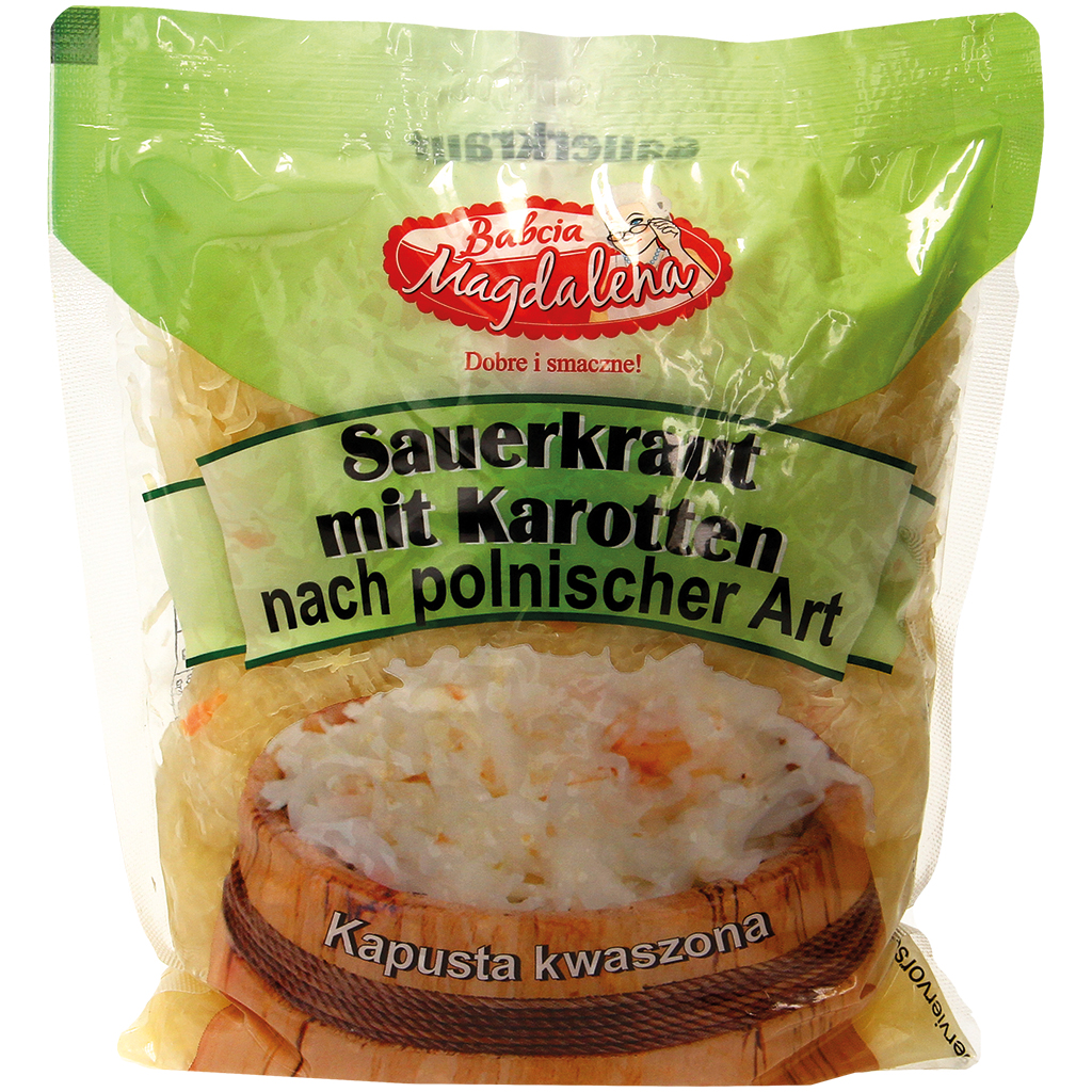 Babcia Magdalena - Zuurkool met wortelen "Zuurkool met wortel"