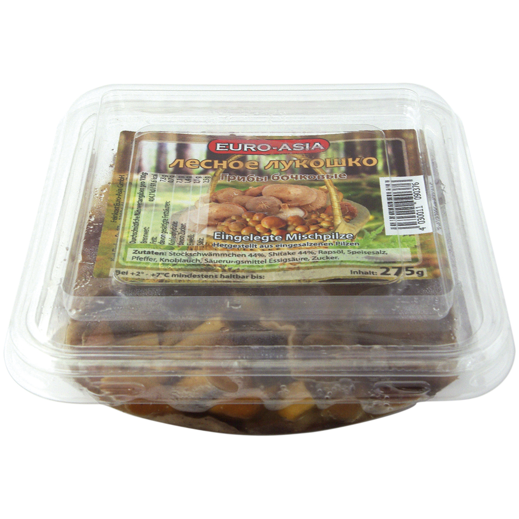 Ingelegde gemengde paddenstoelen