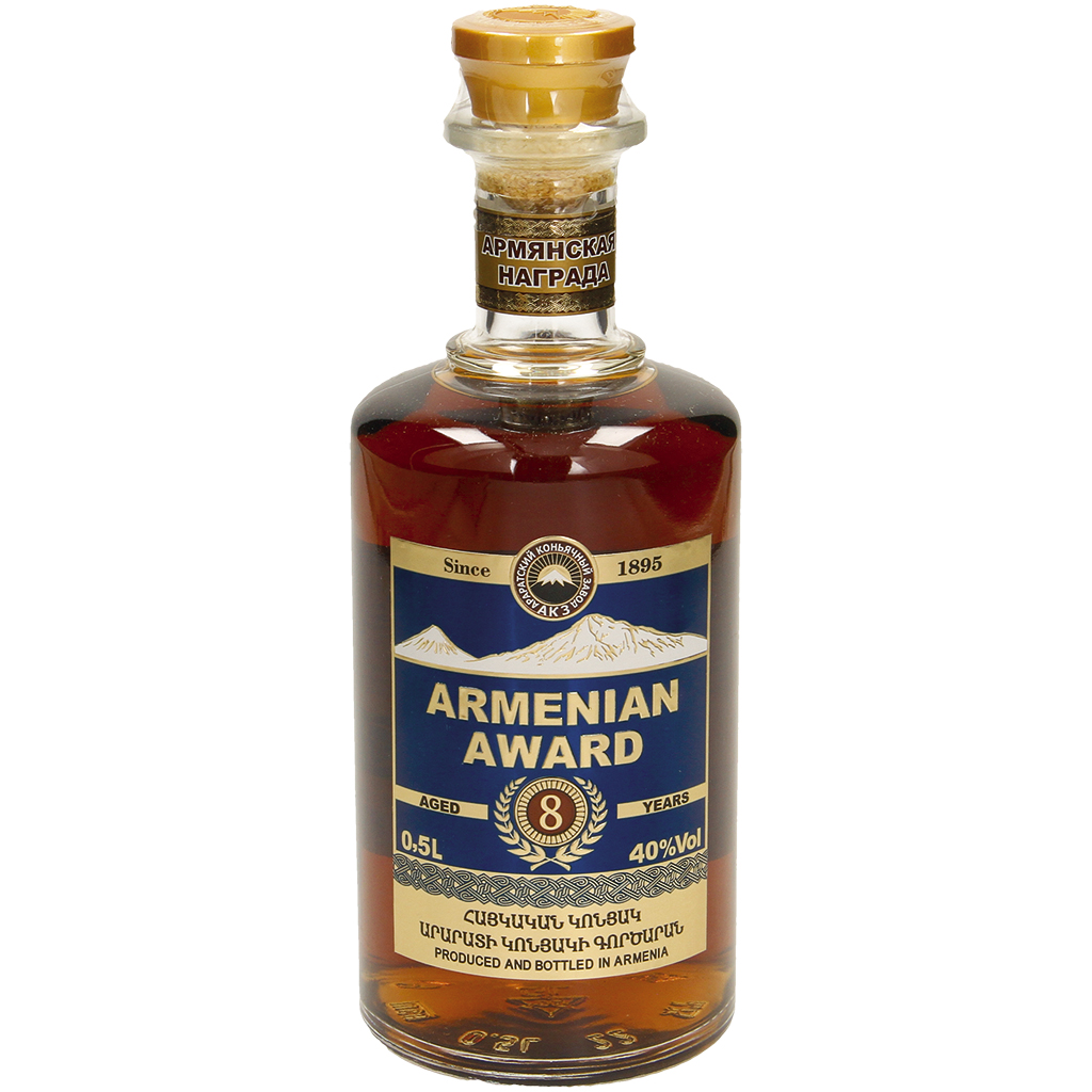 Армянский коньяк 8 лет, 40% алк.